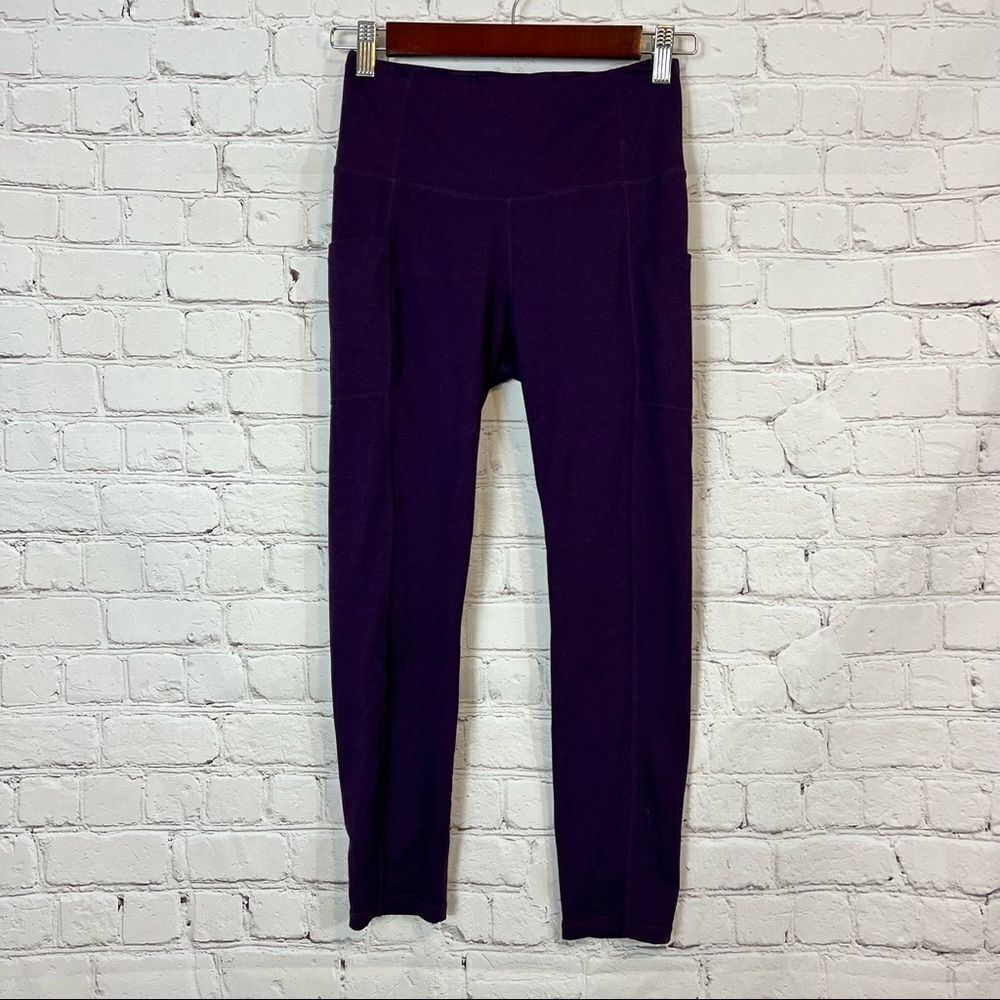 ZYIA Light N Tight Leggings Purple size Small